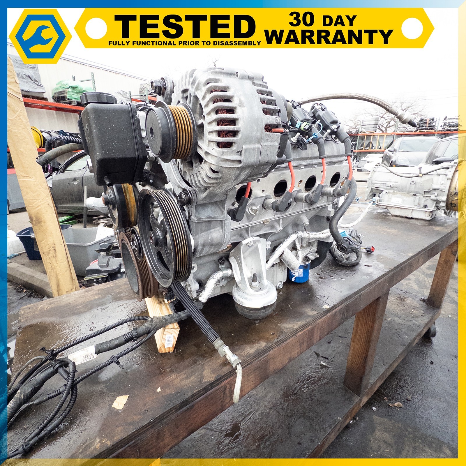 05-07 CORVETTE C6 6.0L V8 LS2 ENGINE 90k MILES MOTOR BLOCK COMPLETE ASSEMBLY OEM