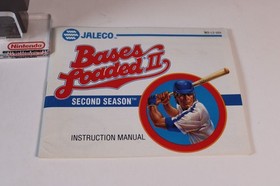 Bases Loaded II 2 Second Season (Nintendo NES) Game, manual, sleeve, tested