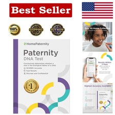 Home DNA Paternity Testing for Child  Father, Discreet, USPS Return Included