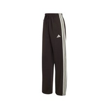 adidas Essentials 3Stripes OpenHem Fleece Joggers Womens Brown Casual Athletic B