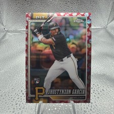 Jhostynxon Garcia Chrome 2026 Red Blue Refractor