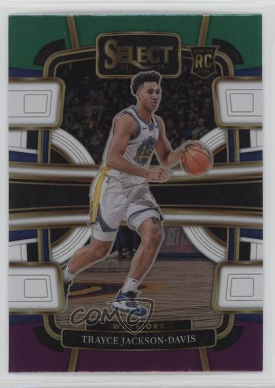 2023 Panini Select Concourse Green White Purple Prizm Trayce Jackson-Davis 1l78