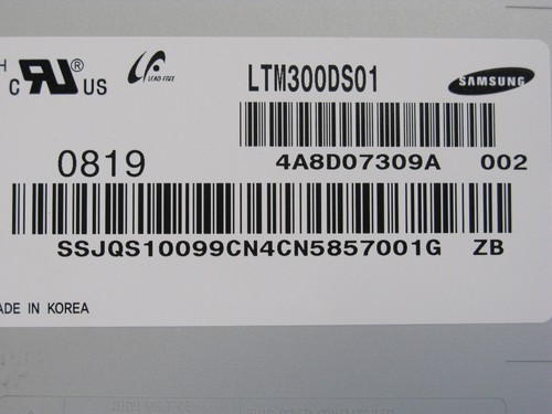 (1) SAMSUNG LTM300DS01 30.0 inch diagonal a-Si TFT-LCD New Grade A display - Afbeelding 3 van 3