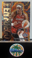 2024 Panini Select WNBA #1 Aaliyah Edwards En Fuego WASHINGTON MYSTICS