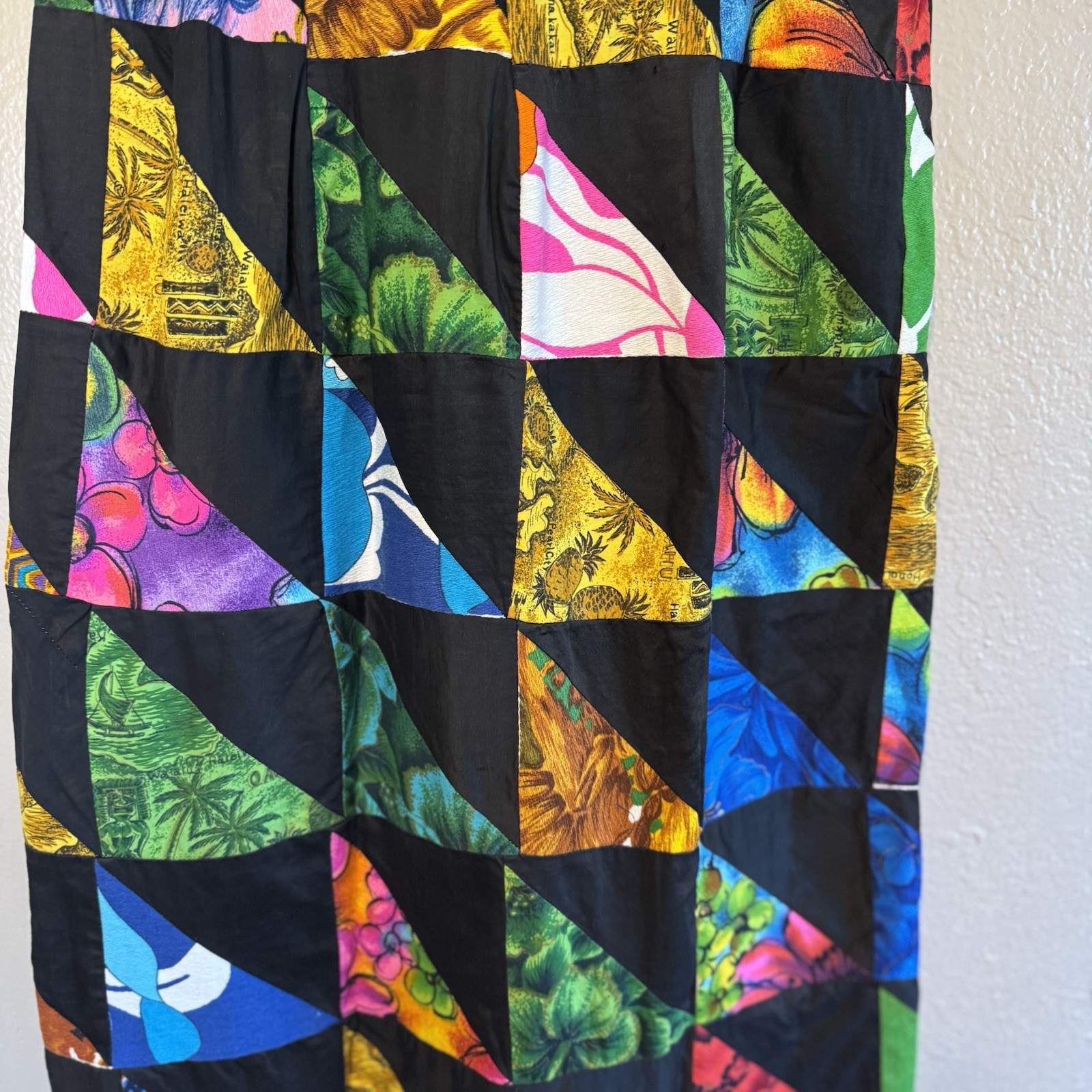 Artsy Statement Piece Women’s Patchwork Dress Edi… - image 5