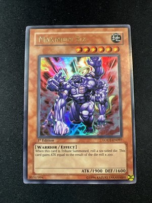 Yu-Gi-Oh! Maximum Six (NM) 1st Edition LODT-EN097 Original Print Ultra Rare