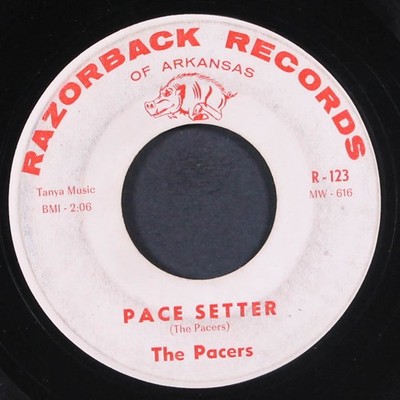 PACERS Razorback 7'' Single 45 RPM Vinyl G+ pace setter / the pig