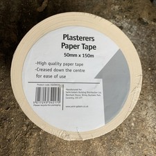 3 X Plasterboard Joint Tape Self Advesive Tape 50mmx150m