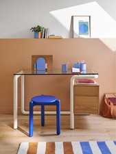 La Redoute Intérieurs Ecru Tolora 2 Drawer desk