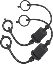 2 Set,1/2 Tractor Hydraulic Coupler Male Dust Cap and Female Plug Cover,ISO A Hy