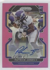 2021 Panini Prizm Rookie Pink Prizm Auto Patrick Jones II #437 Auto 0b5