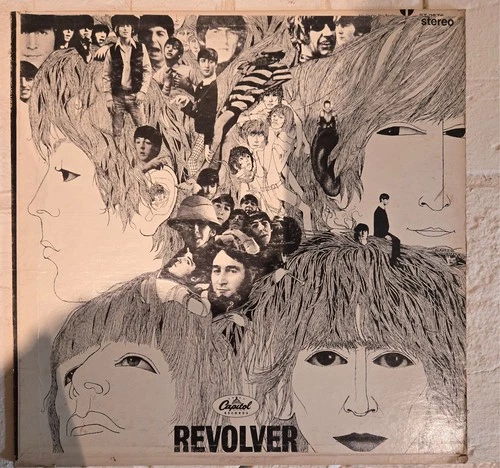 The Beatles Revolver LP Vinyl 1966 Original Capitol ST-2576 Stereo Rainbow Label