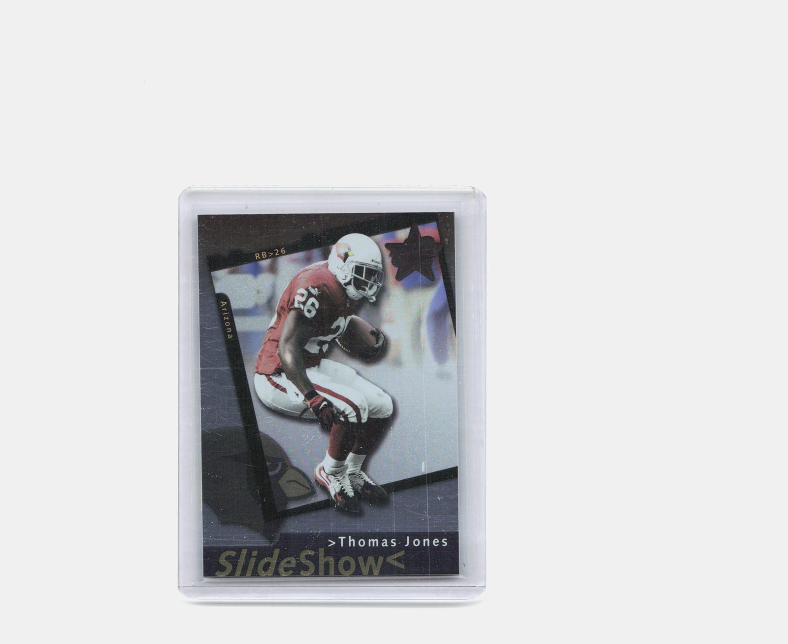 2000 Leaf Rookies & Stars #S 2 Thomas Jones SlideShow #/1000