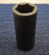 Proto 7327M: 1/2" Drive 6-Point 27mm Deep Impact Socket , 3-1/2" OAL