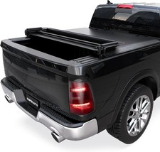 6.4ft Truck Tonneau Cover Compatible For 2002-2026 Dodge Ram 1500 2500 3500