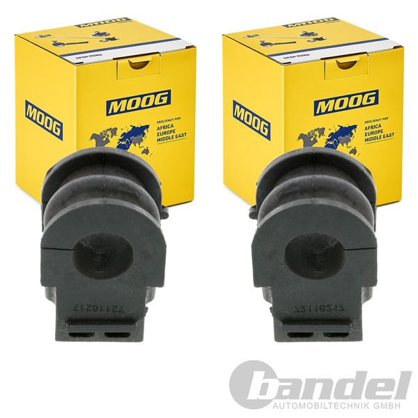 2X Moog Lagerung Stabilisator Vorne Beidseitig Passend FüR Nissan Juke Qashqai-image