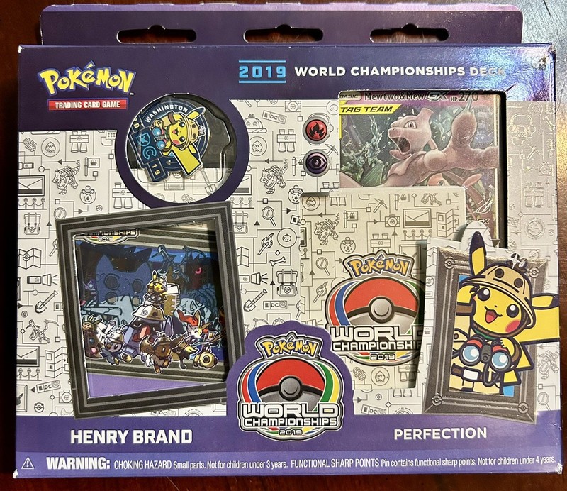 POKEMON TCG: 2019 World Championship Deck-HENRY BRAND PERFECTION Factory Sealed