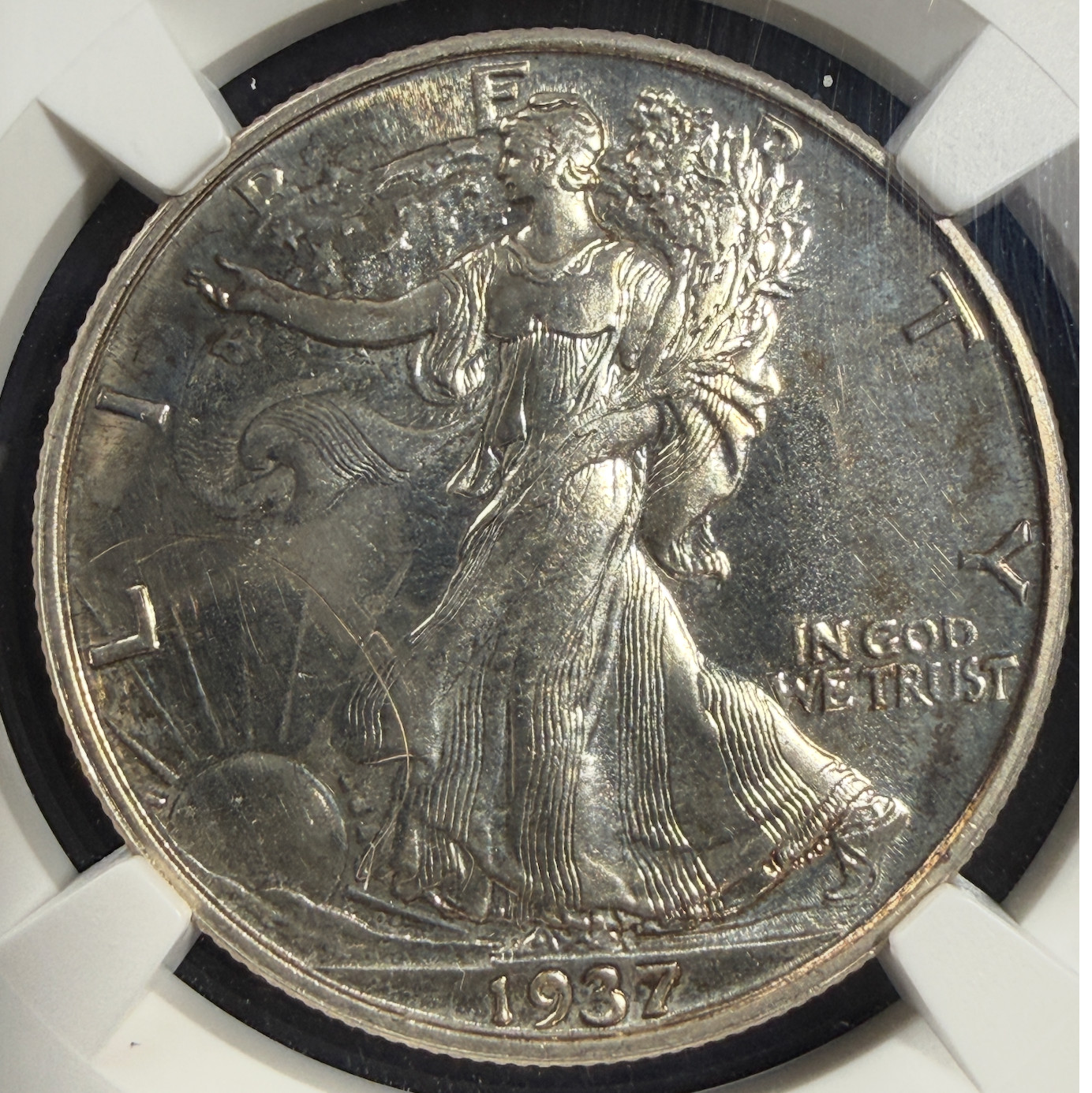 1937 50C Walking Liberty Half Dollar PROOF NGC PF64 High Grade Better Date Beaut