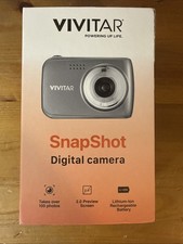 Brand New Vivitar Snapshot Digital Camera with Lithium-Ion Rechargeable Battery