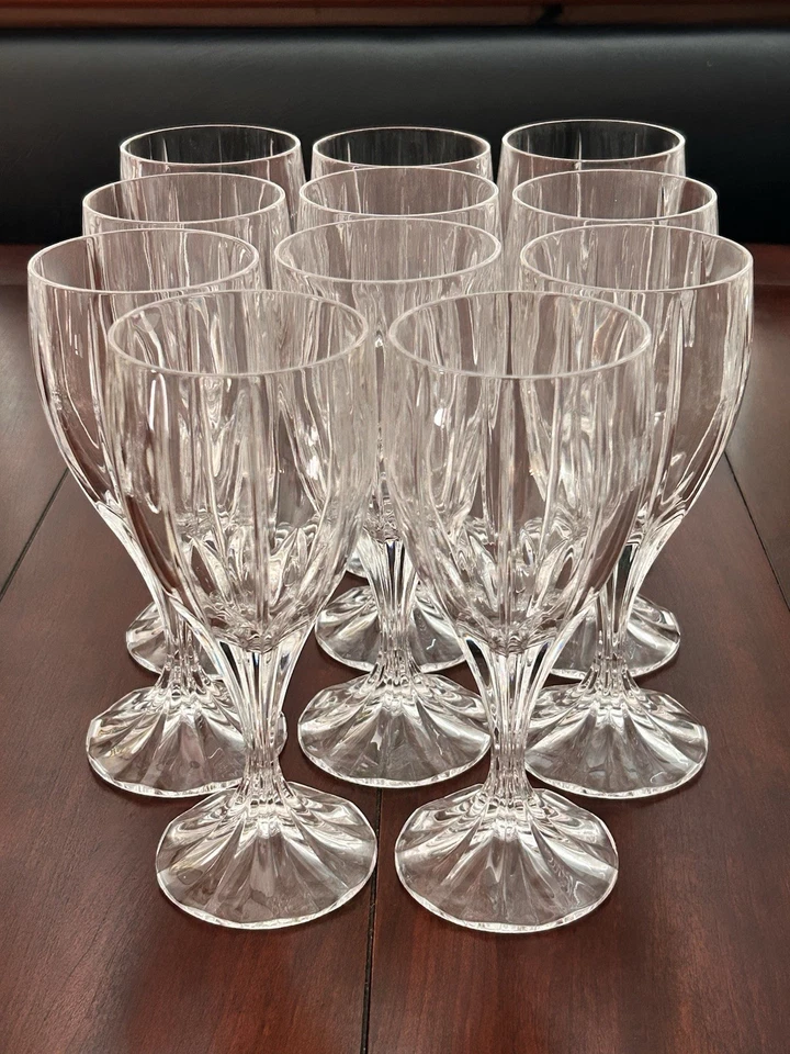 Mikasa Crystal Berkeley Water Goblet Wine Champagne Highball Glassware 47 Pc VTG - Image 3 of 4