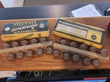 SYLVANIA WABASH SUPER FLASH CAMERA FLASHBULB Type 25C, 20 Bulbs