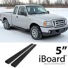 Iboard Running Boards 5-inch Matte Black Fit 99-11 Ford Ranger Super Cab 4-door