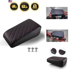 Mini Bike Seat Leather Diamond Stitch for Coleman Predator 79cc to 100cc