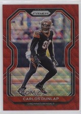 2020 Panini Prizm Red Wave Prizm /149 Carlos Dunlap #53 0su2