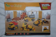 7 in 1 DIY Take Apart Truck with Electric Drill 68 pcs New