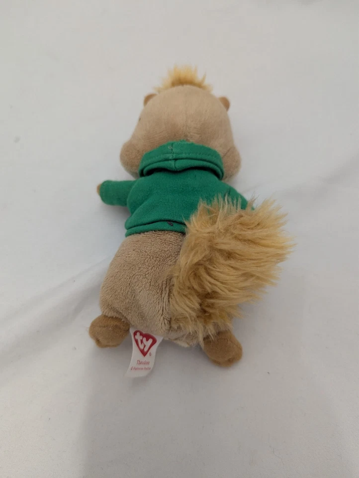 Theodore Alvin And The Chipmunks Ty 6" Soft Plush Toy 2009 - Image 2 of 4
