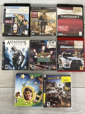 7 PS3 Games Call Of Duty, Tony Hawk , Uncharted, Midnight Club PS3#1