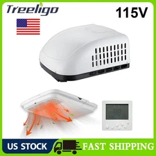 Treeligo 15000 110V Heat&Cool RV Air Conditioner For Camper Fifth Food Truck Van