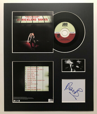 PLAN B - Signed Autographed - THE DEFAMATION OF STRICKLAND BANKS - Album Display
