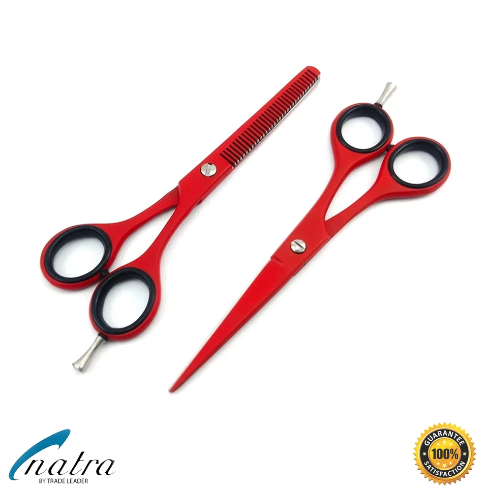 2x Haarscheren Friseurschere Effilierschere Frisör Salon Haar Schere 6 zoll - Bild 3 von 3