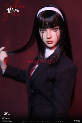 JKTOYS K-005 1/6 Taboo Girl Tomie Cosplay Female Action Figure