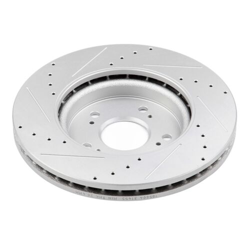 FRONT DRILL SLOT BRAKE ROTORS CERAMIC PADS FOR 2012-2016 Honda CR-V EX-L i-Style - Bild 7 von 7