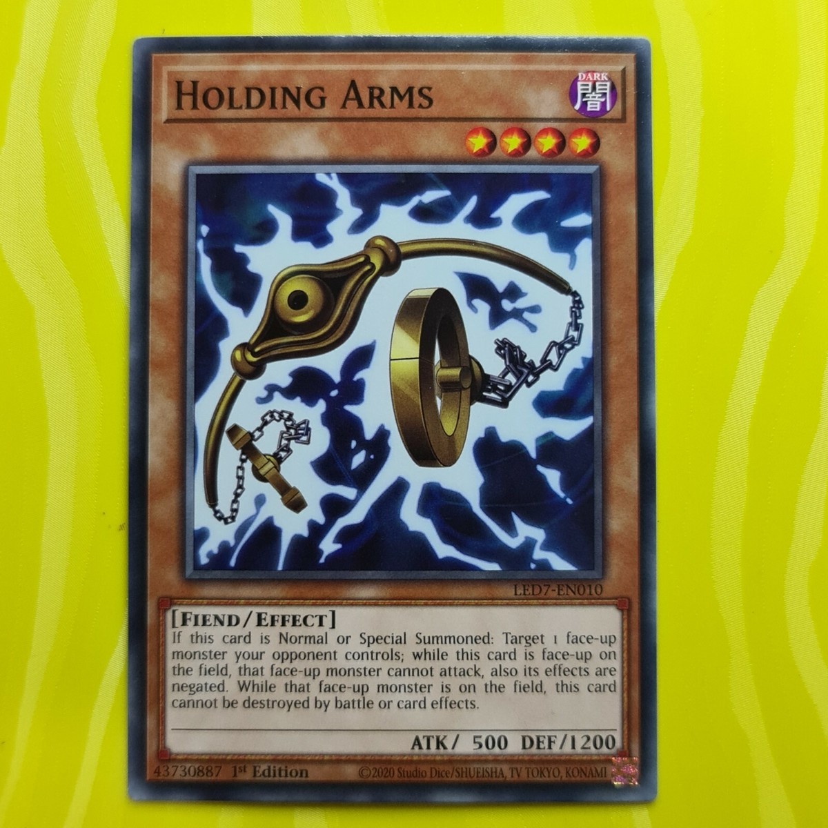 yugioh holding card ShitpostBot 5000