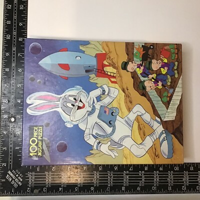 Vintage Looney Tunes Puzzle Bugs Bunny Astronaut in Space 100