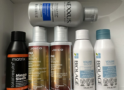 Lot 6 Joico Biolage Matrix Nexxus Bundle Set Shampoo & Conditioner Duo L14