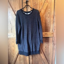 Roots Sweater Dress Heather Black M