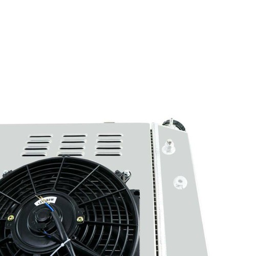 4 Row Radiator Electric Fan Shroud for 73-91 Chevy GMC C10 K20 30 1500 Suburban - Imagen 5 de 18