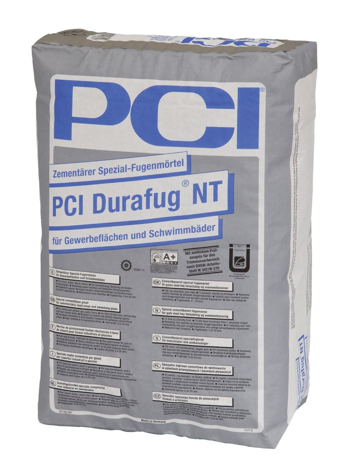 PCI Durafug NT 25 KG Lechada para Taller,Piscina,Cocinas Comerciales,Cojinete