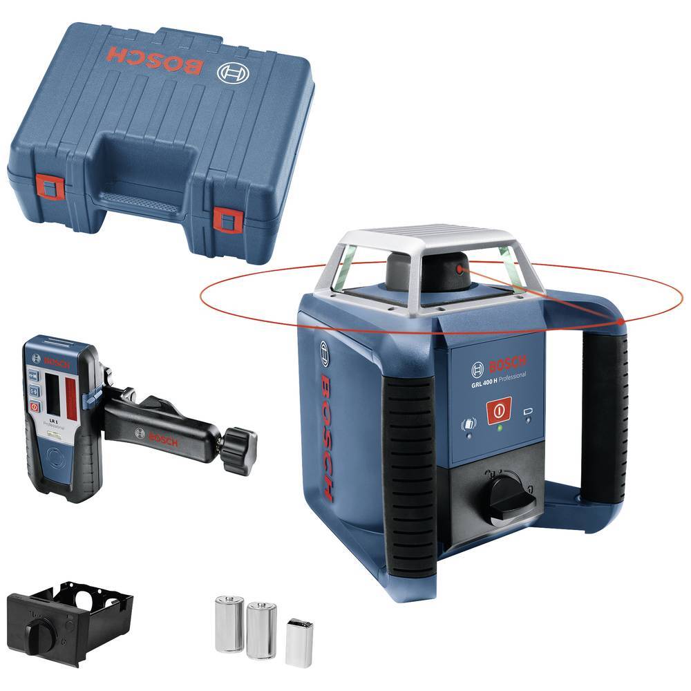 Bosch Professional GRL 400 H Laser rotante autolivellante, Senza batteria