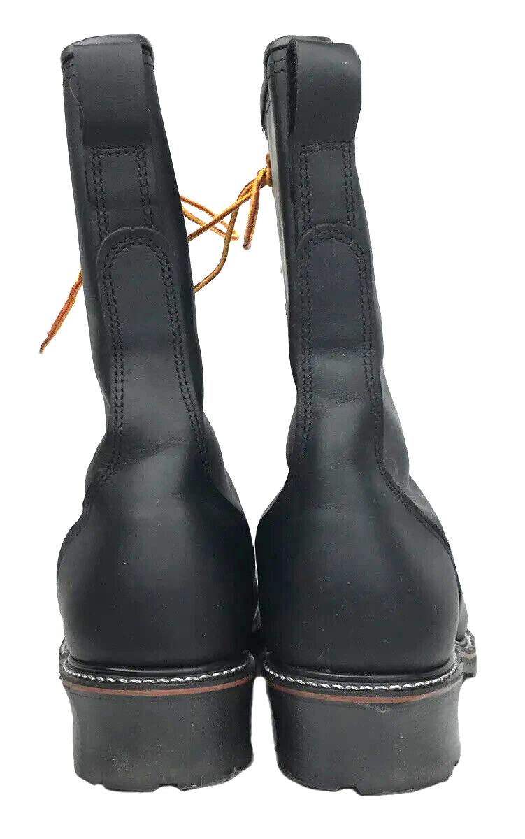 Carolina Mens Professional Pole Climbing Linesman Boots 12 D Black 10