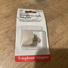 RADIO SHACK 279-456 TELEPHONE JACK ADAPTER 2-OUTLET