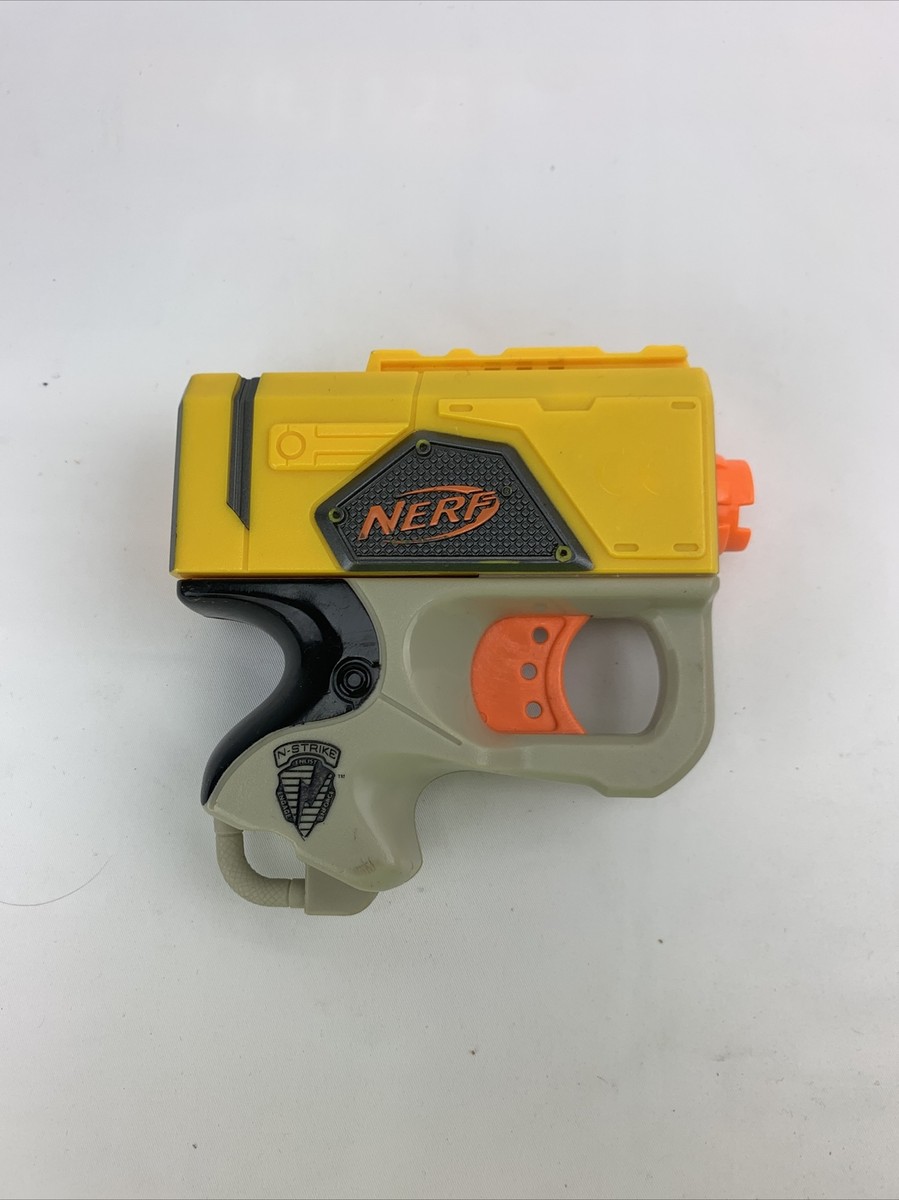 NERF トイガン イエロー/グレー Nerf N-Strike Elite Yellow Reflex Pistol Blaster Dart Gun | eBay