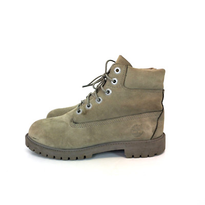 Timberland Grey Green Inch Premium Waterproof Lace Up Ankle