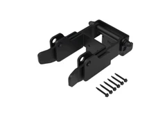 Barrette Outdoor Living Heavy-Duty 1-1/2-in Black Gate Latch
