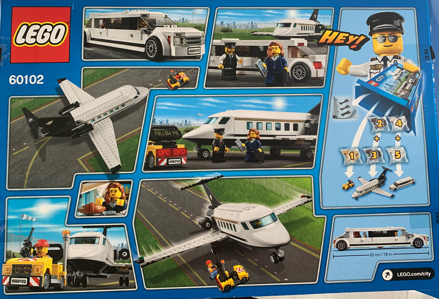 lego city airport vip service 60102 building toy