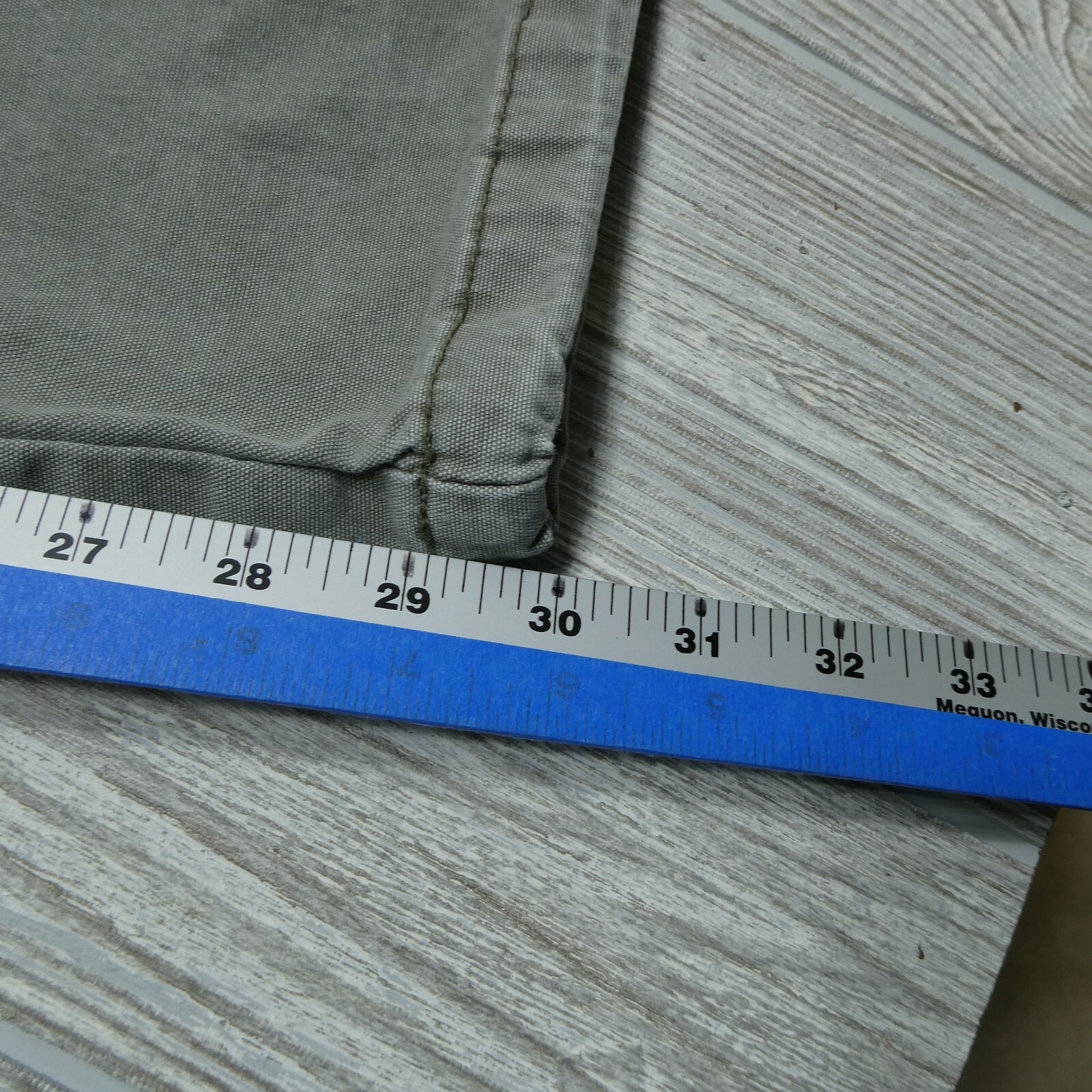 Pacsun Pants Men&rsquo;s L Gray Cargo Pull On Jogger Pockets Drawstring 35x30